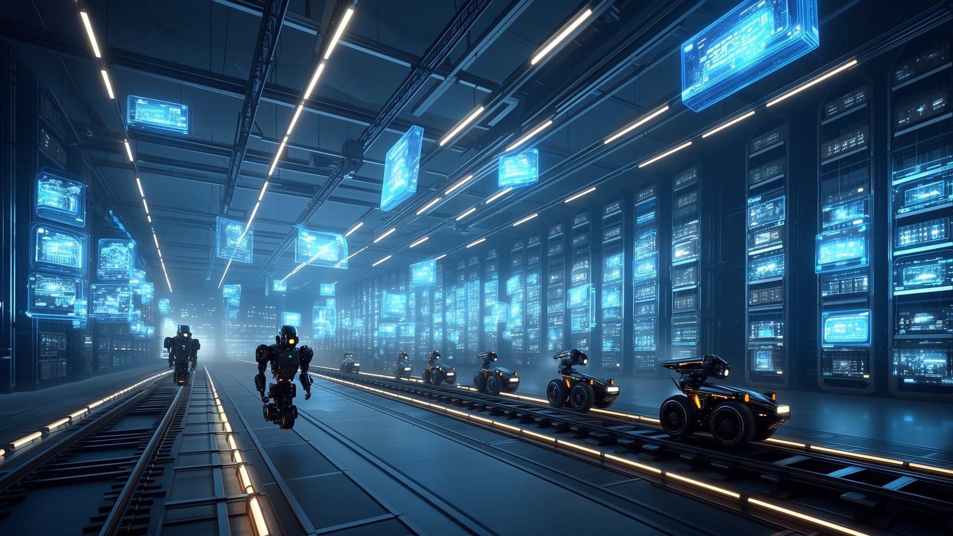 AI-powered smart warehouse